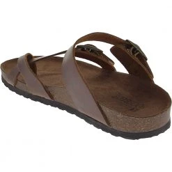 White Mountain Gracie Sandals - Womens Brown -Rogan‘s Shoes shop WM W26765 BRN3