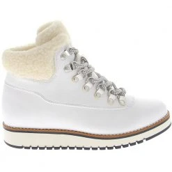 White Mountain Cozy Casual Boots - Womens White Smooth