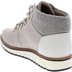 White Mountain Clifton Casual Boots - Womens Silver Textile -Rogan‘s Shoes shop WM W29456 SIL3