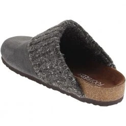 White Mountain Beckham Slip On Casual Shoes - Womens New Charcoal Suede -Rogan‘s Shoes shop WM W29879 CHA3