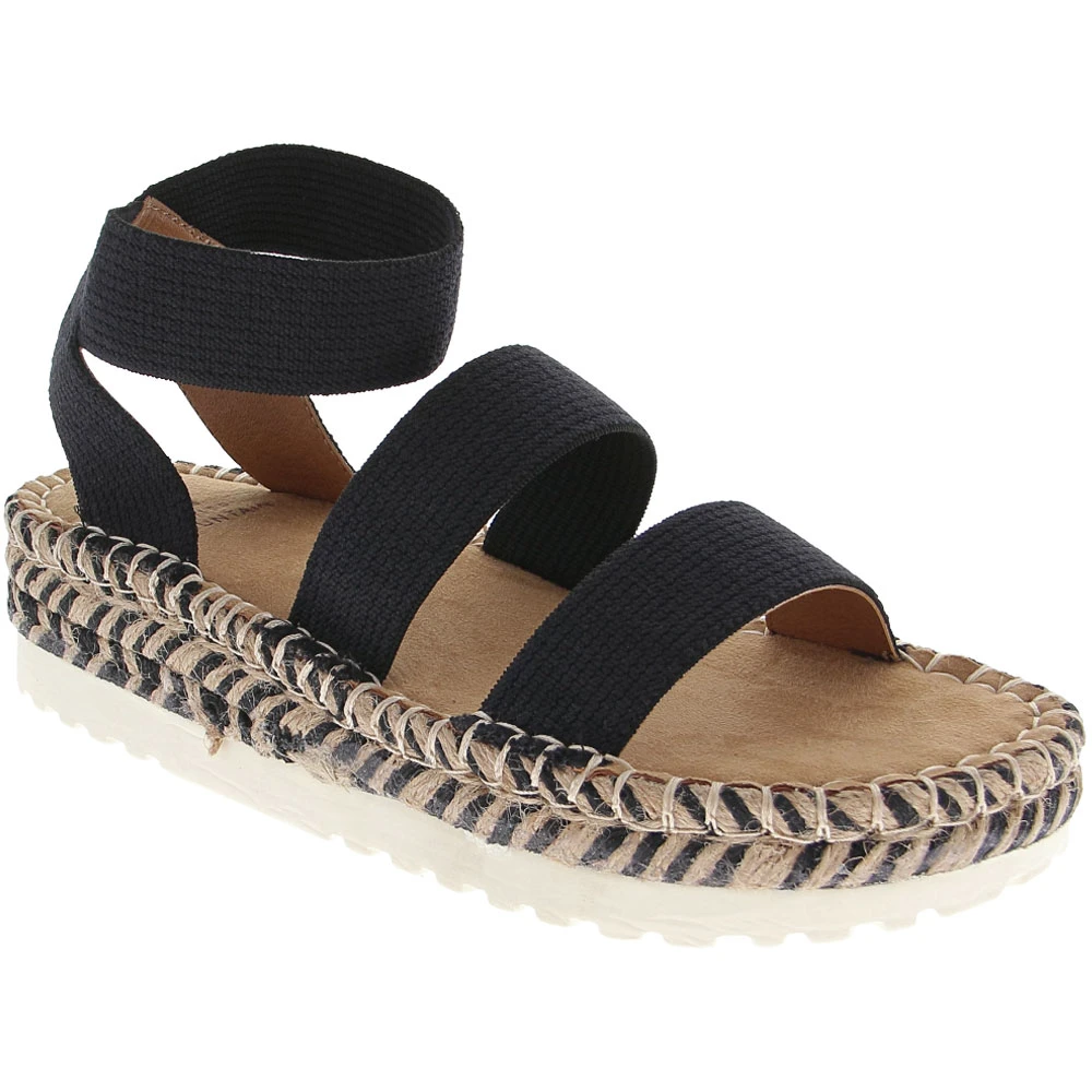 White Mountain Kolton Sandals - Womens Black 2 White Mountain Kolton Sandals - Womens Black - Image 2