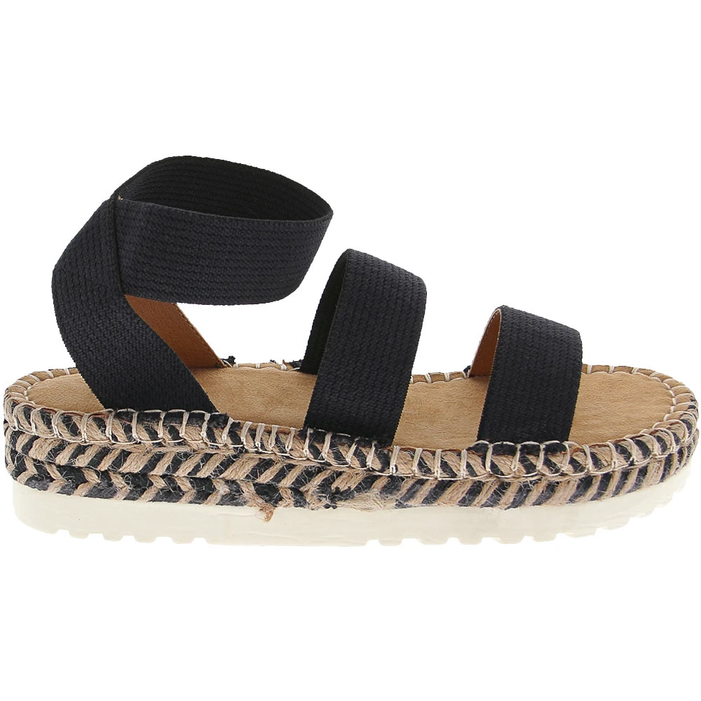 White Mountain Kolton Sandals - Womens Black 1 White Mountain Kolton Sandals - Womens Black