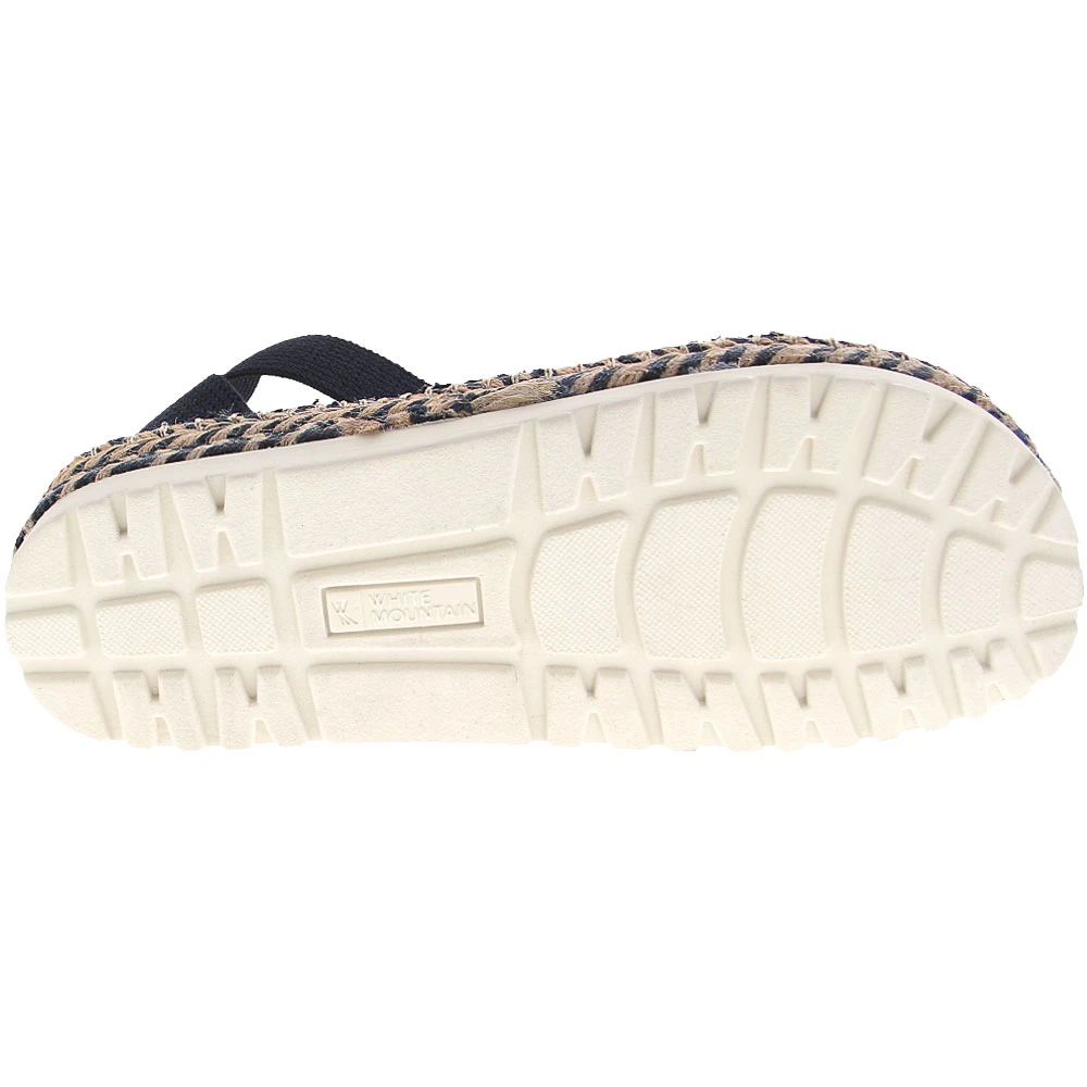 White Mountain Kolton Sandals - Womens Black 4 White Mountain Kolton Sandals - Womens Black - Image 4