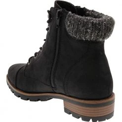 White Mountain Daisy Casual Boots - Womens Black 6 White Mountain Daisy Casual Boots - Womens Black -Rogan‘s Shoes shop WM W31846 BLK3
