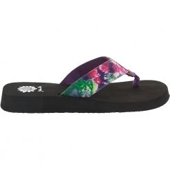 Yellow Box Falit Flip Flops - Womens Purple
