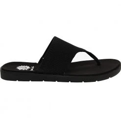 Yellow Box Feronia Flip Flops - Womens Black