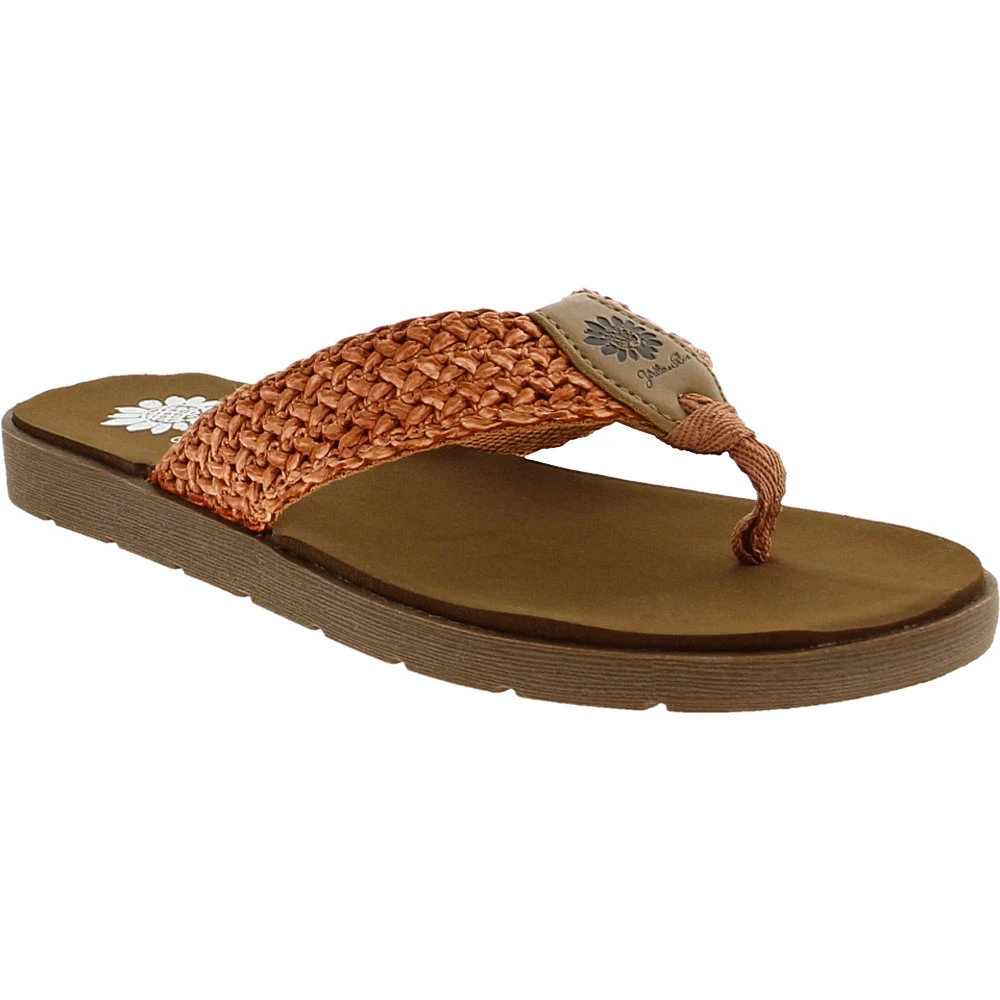 Yellow Box Fida Flip Flops - Womens Red 2 Yellow Box Fida Flip Flops - Womens Red - Image 2