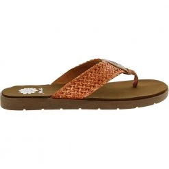 Yellow Box Fida Flip Flops - Womens Red