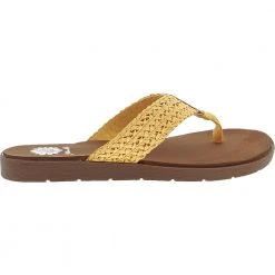 Yellow Box Fida Flip Flops - Womens Marigold